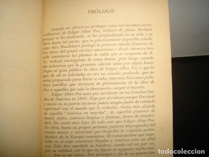 Libros de segunda mano: 34- NARRACIONES EXTRAORDINARIAS - E. A. POE - Foto 3