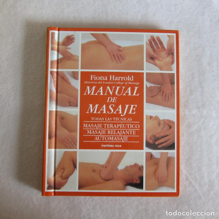 Libros de segunda mano: MANUAL DE MASAJE - FIONA HARROLD (MART&Iacute;NEZ ROCA) - Foto 1
