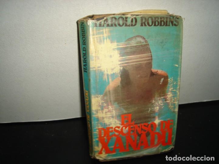 Libros de segunda mano: 34- EL DESCENSO DE XANAD&Uacute; - HAROLD ROBBINS - Foto 1