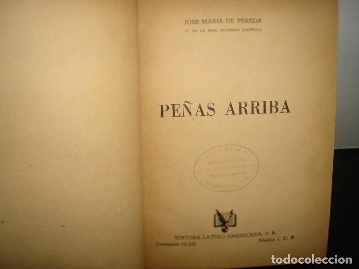 Libros de segunda mano: 34- PE&Ntilde;AS ARRIBA - JOS&Eacute; MAR&Iacute;A DE PEREDA - 1958 - Foto 3