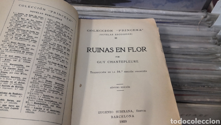 Libros de segunda mano: Ruinas en flor, guy chantepleure, 1929 - Foto 4