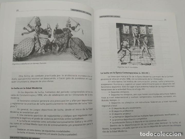 Libros de segunda mano: DEPORTES DE LUCHA. DAVID ATENCIA HENARES. ED. INDE. 2000. - Foto 3