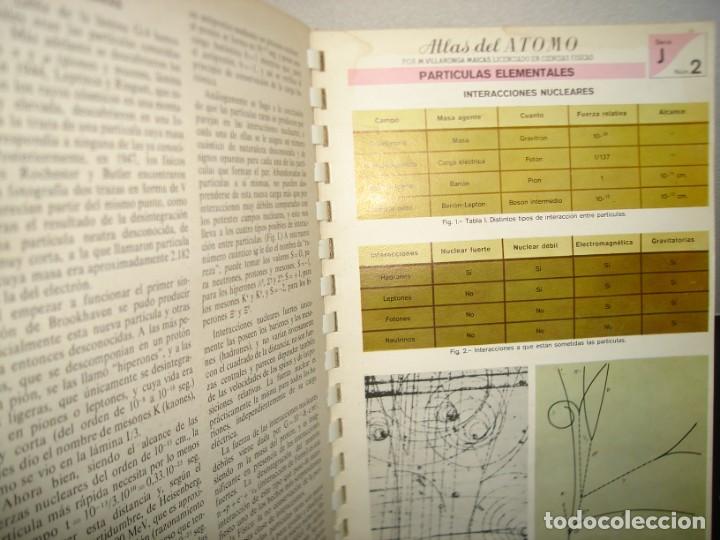 Libros de segunda mano: 35- ATLAS DEL &Aacute;TOMO. EDICIONES JOVER 1979 - Foto 10