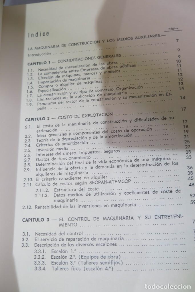 Libros de segunda mano: MAQUINARIA DE CONSTRUCCI&Oacute;N. D&iacute;az del R&iacute;o y Jaudenes - Foto 2