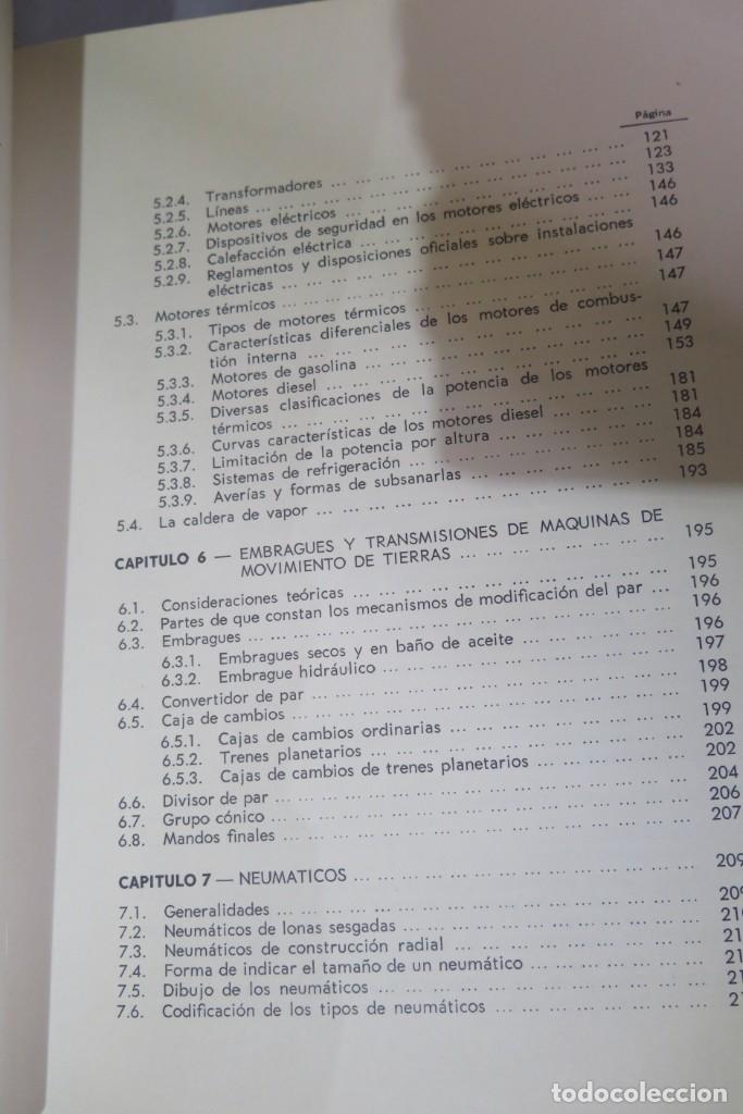 Libros de segunda mano: MAQUINARIA DE CONSTRUCCI&Oacute;N. D&iacute;az del R&iacute;o y Jaudenes - Foto 4