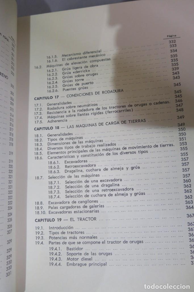 Libros de segunda mano: MAQUINARIA DE CONSTRUCCI&Oacute;N. D&iacute;az del R&iacute;o y Jaudenes - Foto 8