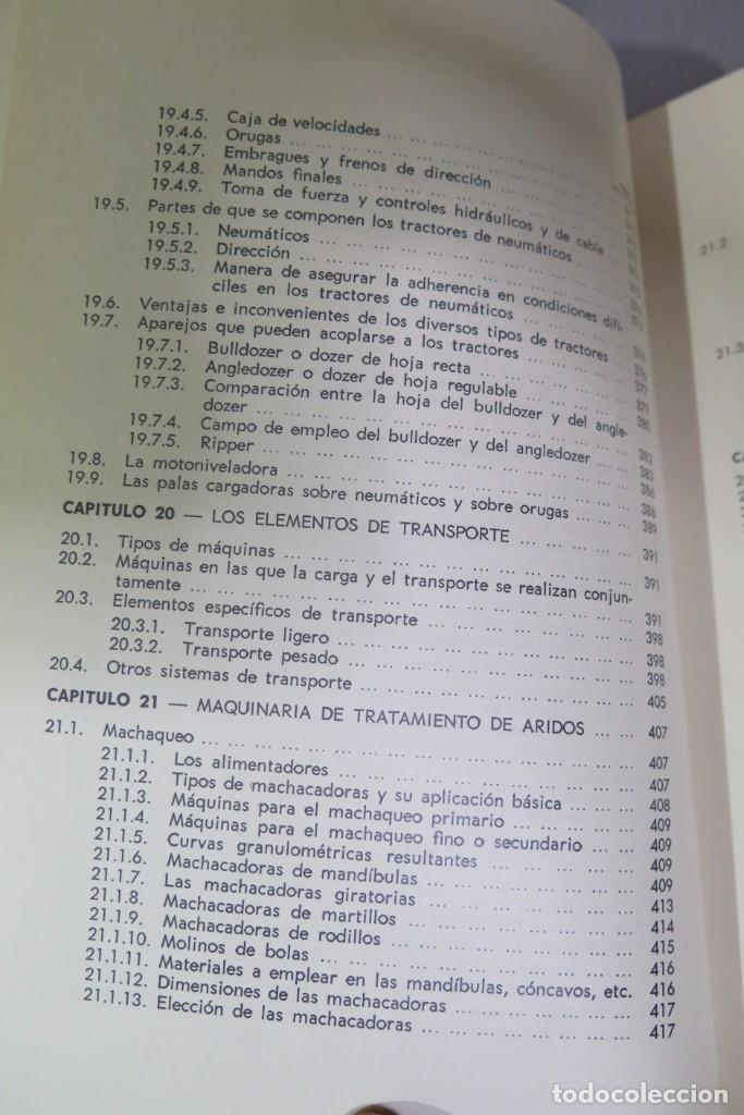 Libros de segunda mano: MAQUINARIA DE CONSTRUCCI&Oacute;N. D&iacute;az del R&iacute;o y Jaudenes - Foto 9