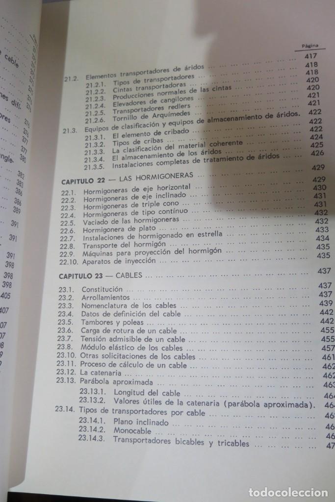 Libros de segunda mano: MAQUINARIA DE CONSTRUCCI&Oacute;N. D&iacute;az del R&iacute;o y Jaudenes - Foto 10