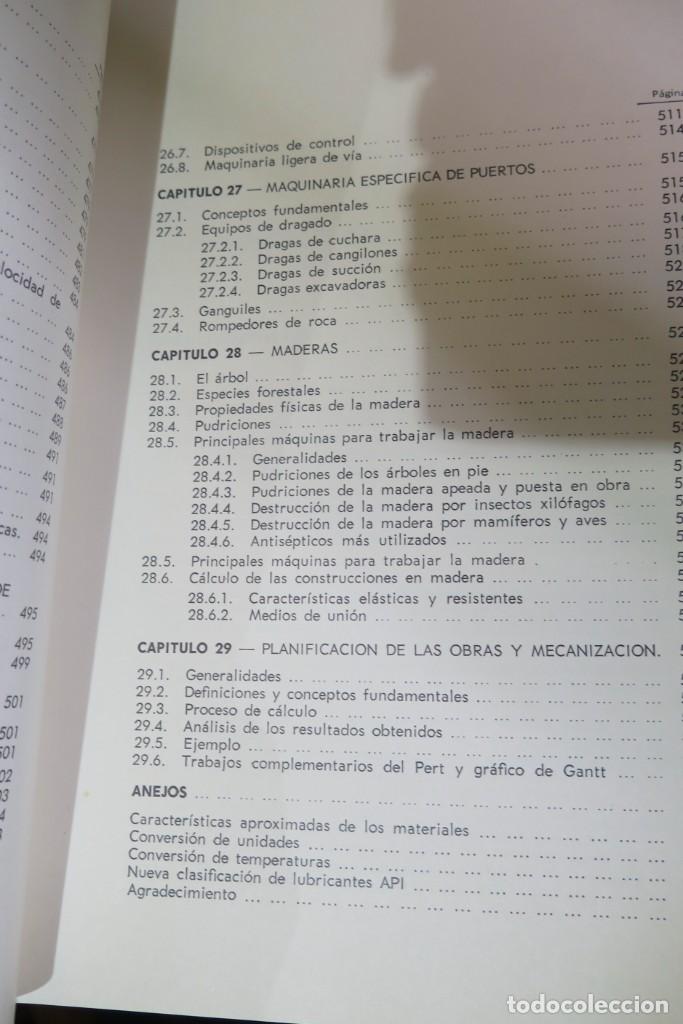 Libros de segunda mano: MAQUINARIA DE CONSTRUCCI&Oacute;N. D&iacute;az del R&iacute;o y Jaudenes - Foto 12