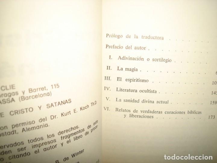 Libros de segunda mano: 35- ENTRE CRISTO Y SATAN&Aacute;S - KURT KOCH - Foto 4
