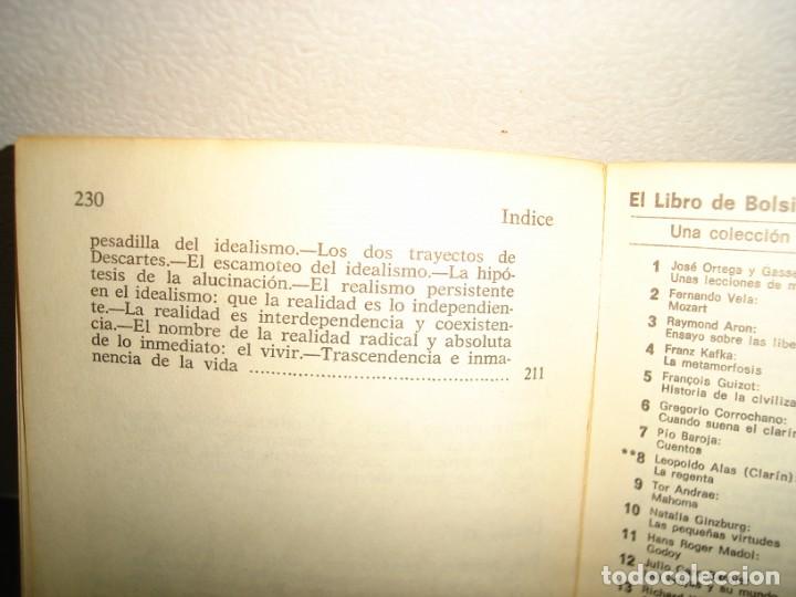 Libros de segunda mano: 35- UNAS LECCIONES DE METAF&Iacute;SICA - ORTEGA Y GASSET - Foto 6