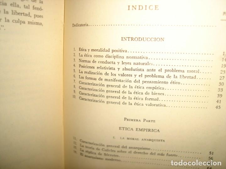 Libros de segunda mano: 35- &Eacute;TICA - EDUARDO GARC&Iacute;A MAYNEZ - Foto 3