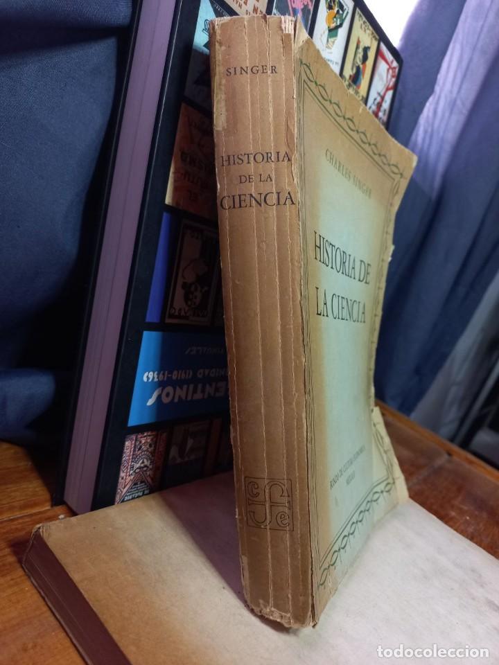 Libros de segunda mano: Charles Singer - Historia de La Ciencia - 1945 - Foto 2