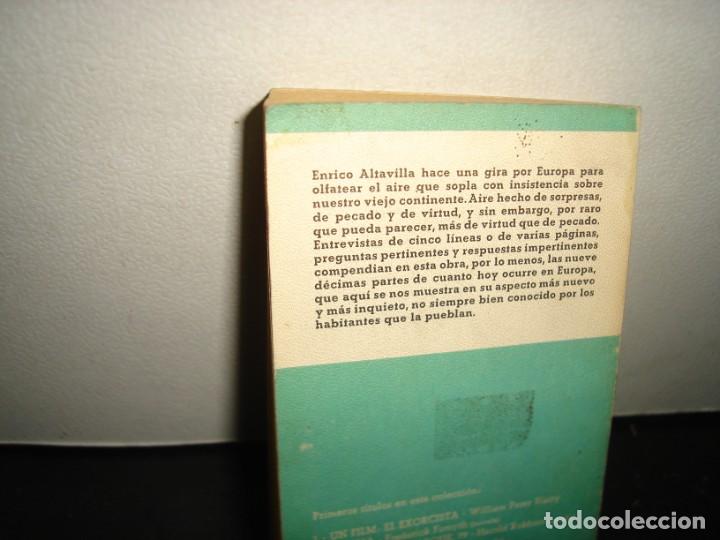 Libros de segunda mano: 35- EUROPA, PECADO Y VIRTUD - ENRICO ALTAVILLA - Foto 3