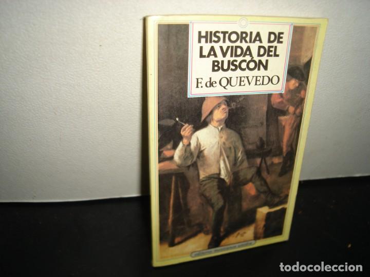 Libros de segunda mano: 35- HISTORIA DE LA VIDA DEL BUSC&Oacute;N - QUEVEDO - Foto 1