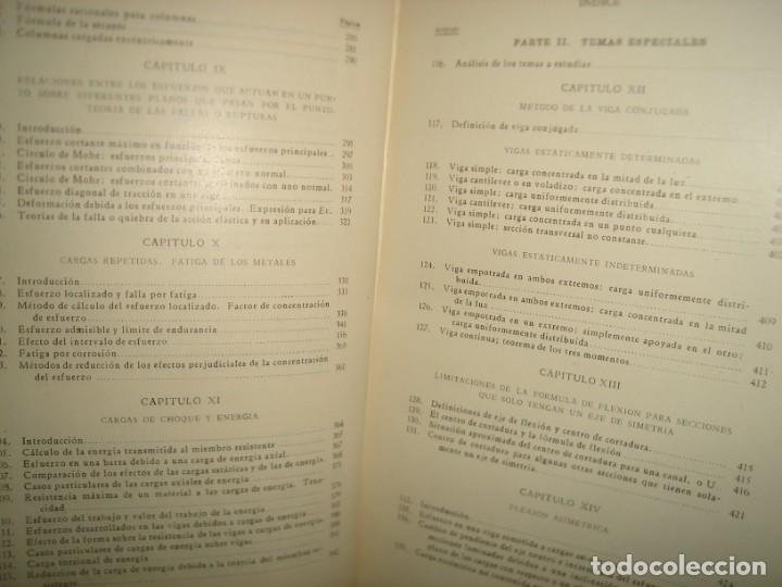 Libros de segunda mano: 170- RESISTENCIA DE MATERIALES - FRED B. SEELY - 1954 - Foto 10