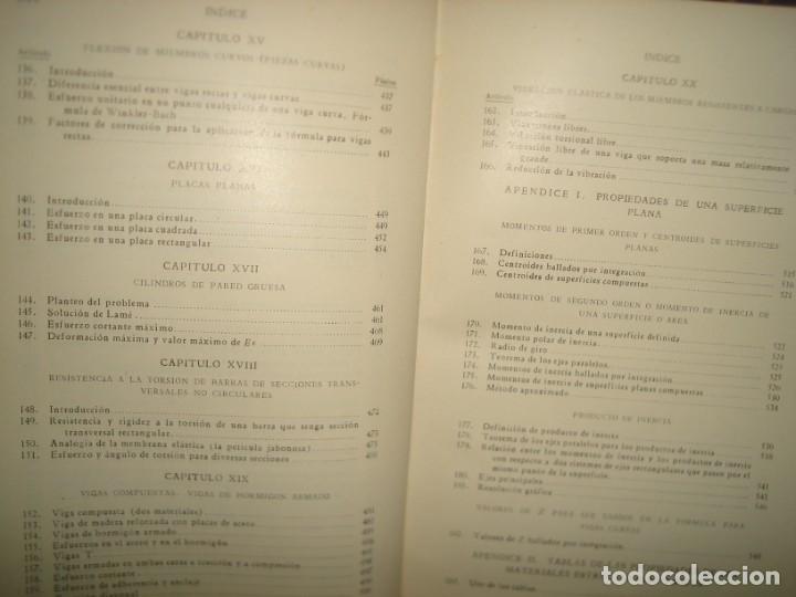 Libros de segunda mano: 170- RESISTENCIA DE MATERIALES - FRED B. SEELY - 1954 - Foto 11