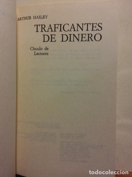 Libros de segunda mano: TRAFICANTES DE DINERO. ARTHUR HAILEY. C&Iacute;RCULO DE LECTORES - Foto 1