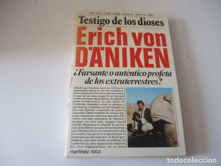 Libros de segunda mano: ERICH VON D&Auml;NIKEN Testigo de los dioses W13458A - Foto 1