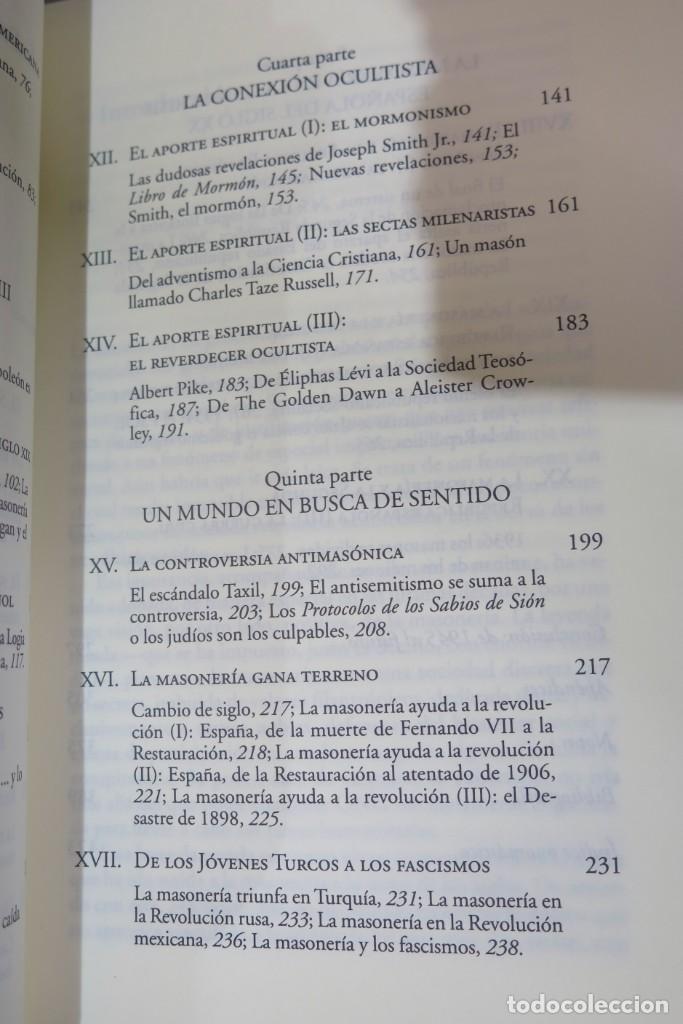 Libros de segunda mano: LOS MASONES. CESAR VIDAL - Foto 4
