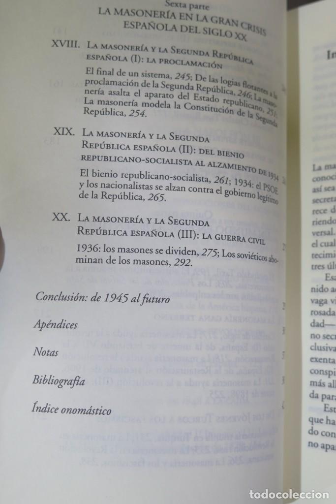 Libros de segunda mano: LOS MASONES. CESAR VIDAL - Foto 5