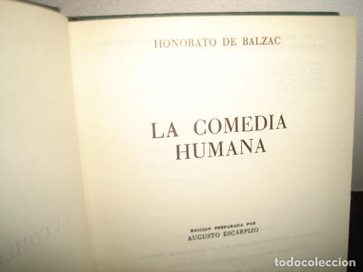 Libros de segunda mano: 37- LA COMEDIA HUMANA - HONORATO DE BALZAC - Foto 3