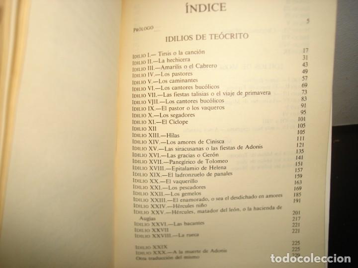 Libros de segunda mano: 37- BUC&Oacute;LICOS GRIEGOS - IPANDRO ACAICO - Foto 4