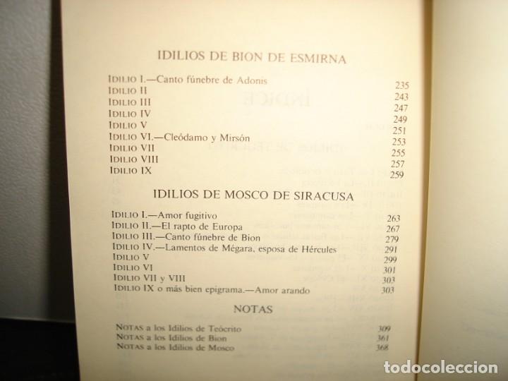 Libros de segunda mano: 37- BUC&Oacute;LICOS GRIEGOS - IPANDRO ACAICO - Foto 5