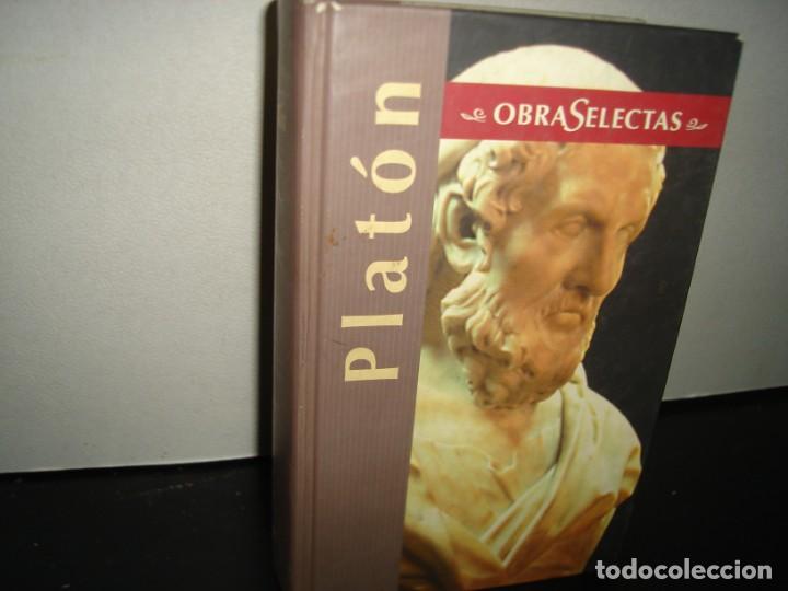 Libros de segunda mano: 37- PLAT&Oacute;N. OBRAS SELECTAS - Foto 1