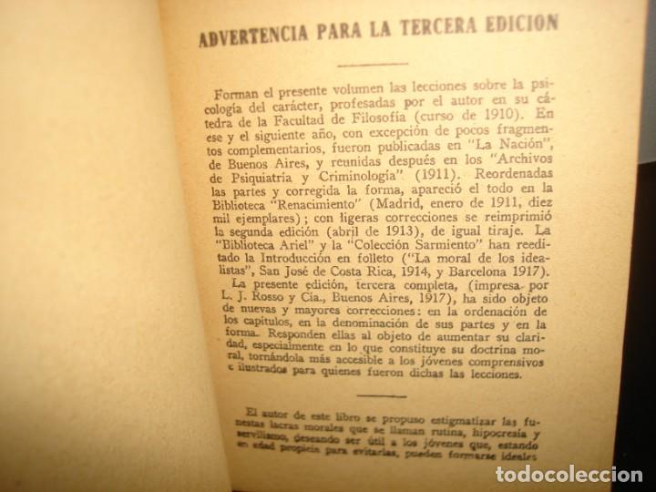 Libros de segunda mano: 37- EL HOMBRE MEDIOCRE - JOS&Eacute; INGENIEROS - 30S - 40S - Foto 4