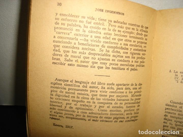 Libros de segunda mano: 37- EL HOMBRE MEDIOCRE - JOS&Eacute; INGENIEROS - 30S - 40S - Foto 5