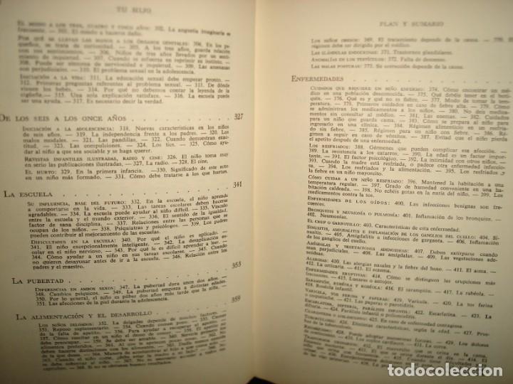 Libros de segunda mano: 38- TU HIJO - BENJAMIN SPOCK - Foto 7