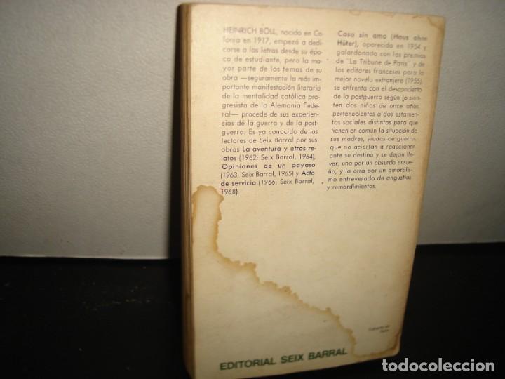Libros de segunda mano: 38- CASA SIN AMO - HEINRICH B&Ouml;LL - Foto 3