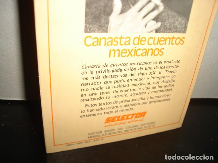 Libros de segunda mano: 38- CANASTA DE CUENTOS MEXICANOS - B. TRAVEN - Foto 3
