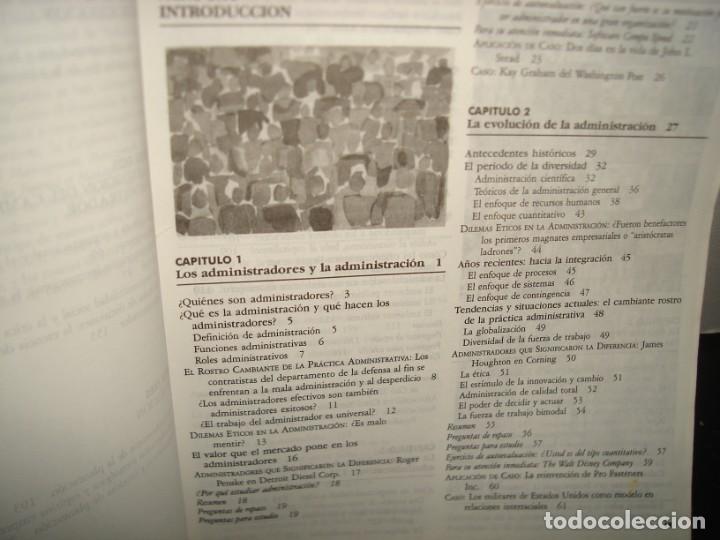 Libros de segunda mano: 38- ADMINISTRACI&Oacute;N. TEOR&Iacute;A Y PR&Aacute;CTICA - STEPHEN P. ROBBINS - Foto 3