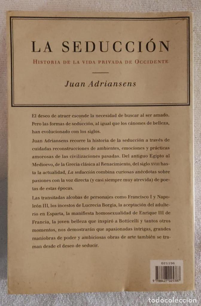 Libros de segunda mano: LA SEDUCCI&Oacute;N. - Foto 2