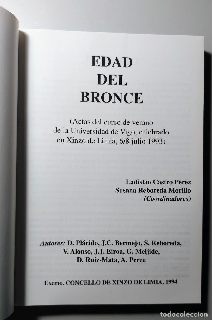 Libros de segunda mano: Edad del Bronce / Castro P&eacute;rez / Concello Xinzo de Limia 1994 - Foto 3