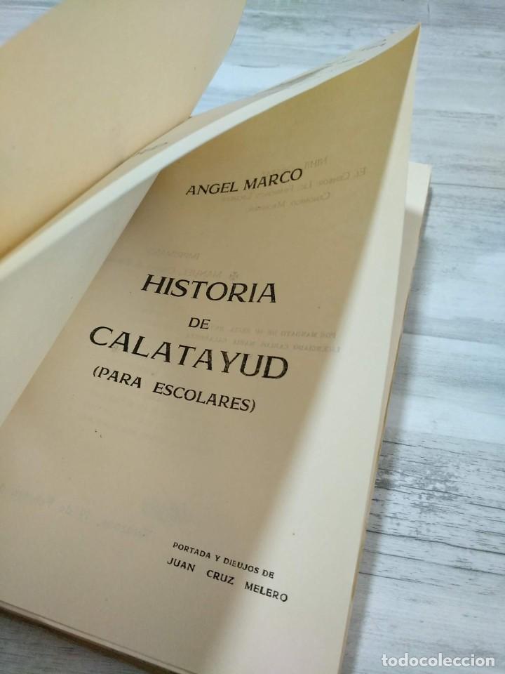 Libros de segunda mano: HISTORIA DE CALATAYUD (1955) - ANGEL MARCO - Foto 2