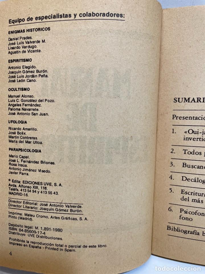 Libros de segunda mano: MANUAL DE ESPIRITISMO DR. JIMENEZ DEL OSO - Foto 3