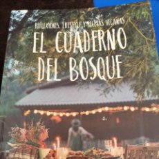 Libros de segunda mano: EL CUADERNO DEL BOSQUE PAOLA CALASANZ DULCINEA. Lote 356031790
