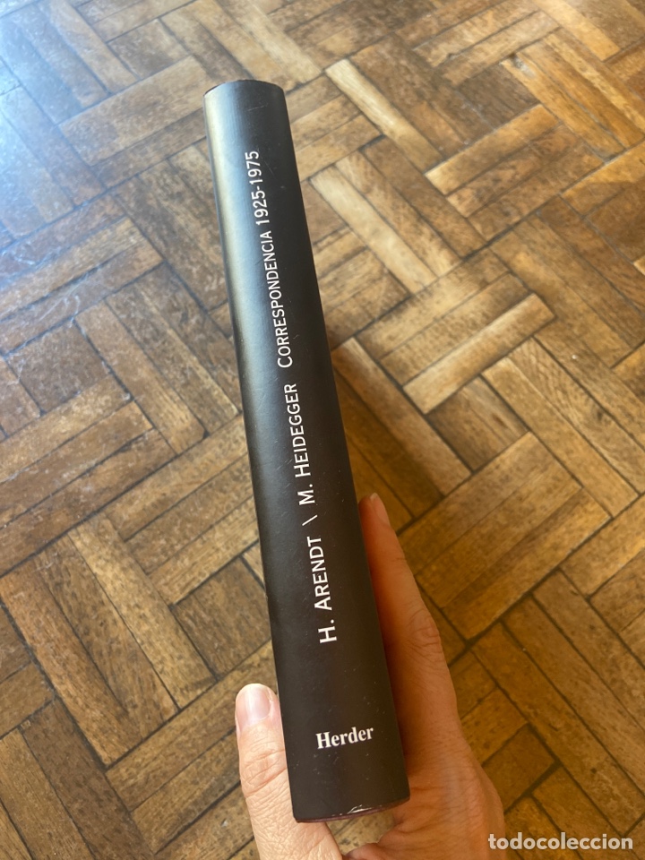 Libros de segunda mano: Correspondencia Hannah Arendt y Martin Heidegger - Herder (2000) - Foto 4