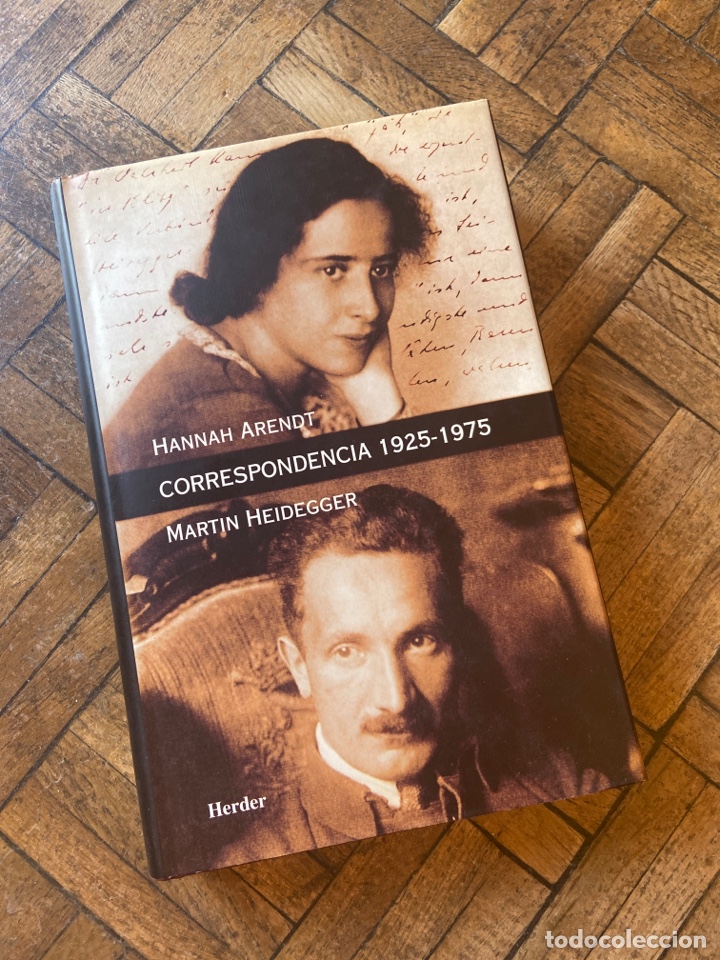 Libros de segunda mano: Correspondencia Hannah Arendt y Martin Heidegger - Herder (2000) - Foto 1