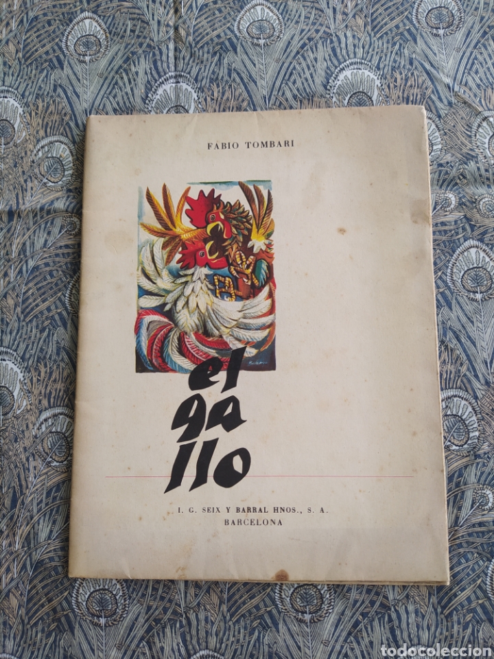 Libros de segunda mano: Tombari, Fabio. - El gallo. Versi&oacute;n espa&ntilde;ola de Juan Petit. - Foto 1