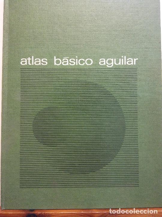 Libros de segunda mano: ATLAS BASICO AGUILAR. EDITORIAL AGUILAR - Foto 1