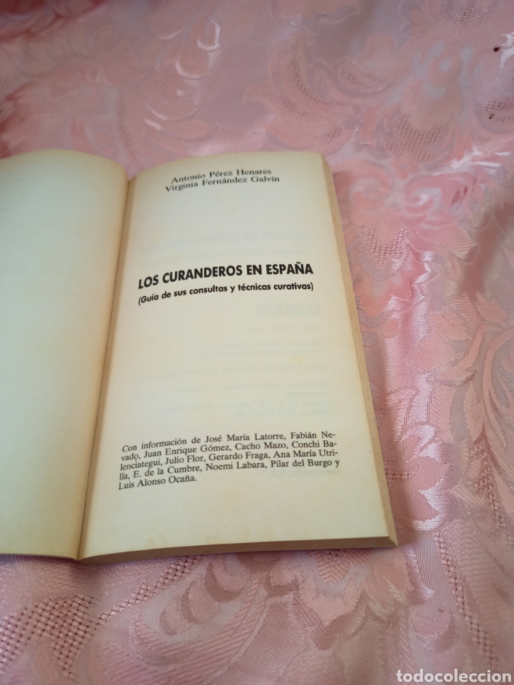 Libros de segunda mano: Interesante libro Los curanderos de Espa&ntilde;a. - Foto 3