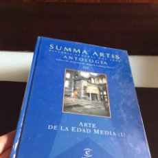 Libros de segunda mano: SUMMA ARTIS ARTE DE LA EDAD MEDIA (I). Lote 356249405