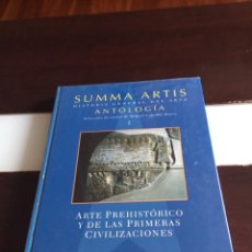 Libros de segunda mano: SUMMA ARTIS ARTE PREHISTÓRICO Y DE LAS PRIMERAS CIVILIZACIONES. Lote 356249760