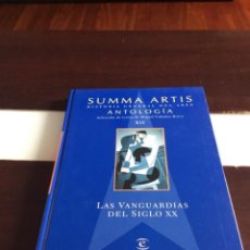 Libros de segunda mano: SUMMA ARTIS LAS VANGUARDIAS DEL SIGLO XX. Lote 356250640