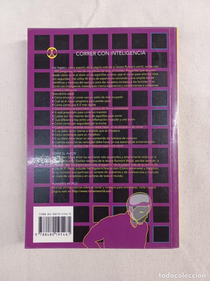 Libros de segunda mano: HIGDON, HAL. CORRER CON INTELIGENCIA - Foto 2