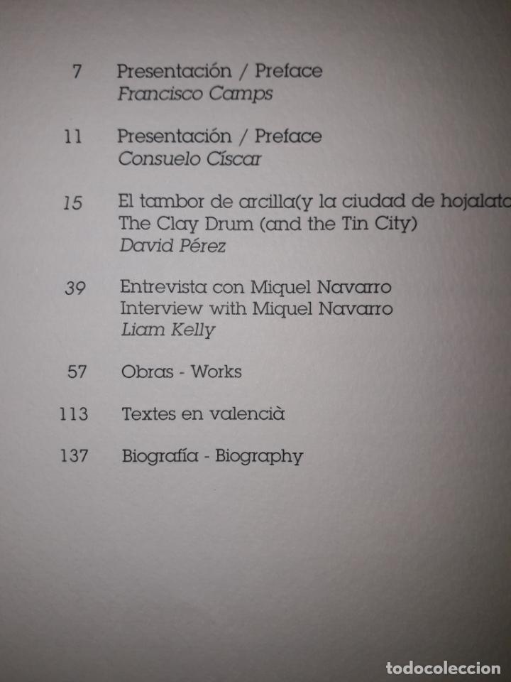 Libros de segunda mano: MIQUEL NAVARRO 1973-1996 - Foto 4
